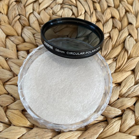 Sunpak - 58mm Circular Polarizer Filter - Picture 3 of 9